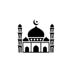 mosque vector illustration