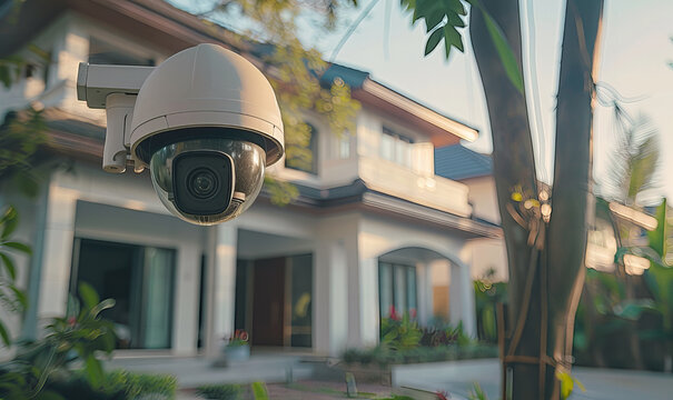 Outdoor IP CCTV camera for security monitoring...