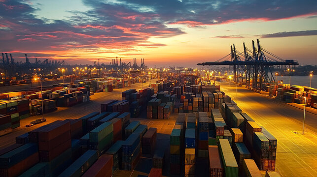 The supply chain management team is responsible for optimizing logistics efficiency.