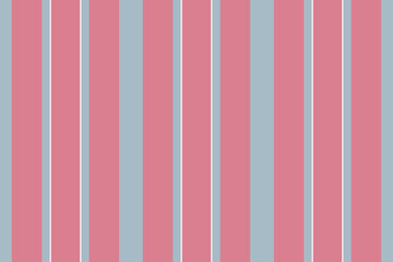 Old-fashioned background stripe fabric, paint texture lines pattern. Stationary vector seamless textile vertical in pastel and red colors.