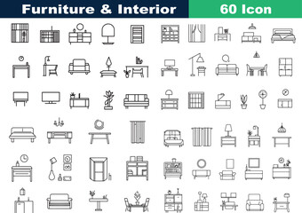 Furniture and Interior Icon