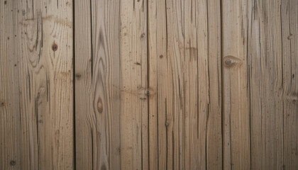 Naklejka premium Natural wood texture with vertical planks showcasing knots and grain patterns, perfect for rustic designs