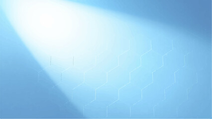 hexagon concept design abstract technology background vector , Abstract white hexagon concept background