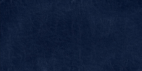 Indigo blue leather
