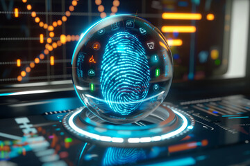 High-tech fingerprint recognition system