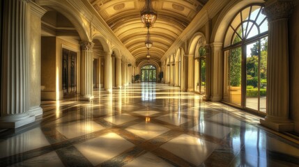 Fototapeta premium Beverly Hills City Hall. Historic architectural gem in Southern California