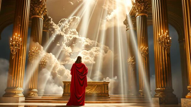 Jesus Christ in the Heavenly Sanctuary as our Intercessor and Advocate with the Father 4K