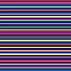 Striped background with colorful bright lines.  Seamless pattern. Vector illustration. 