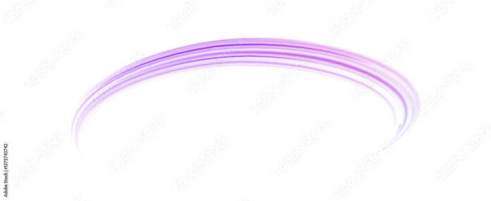 Wall mural png futuristic technological style. png abstract background with speed lines. neon color rays vector