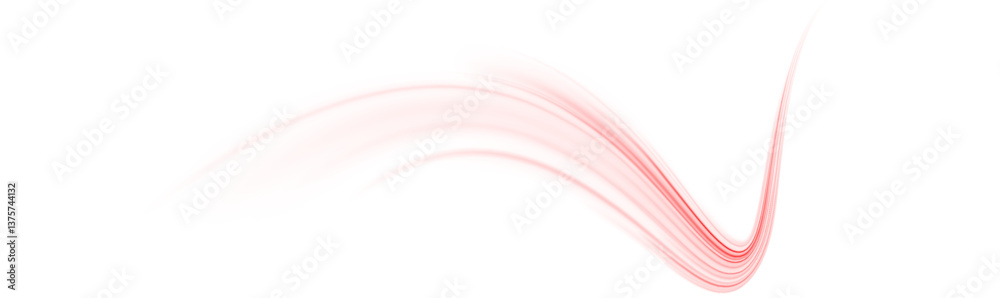 Wall mural png futuristic technological style. png abstract background with speed lines. neon color rays vector