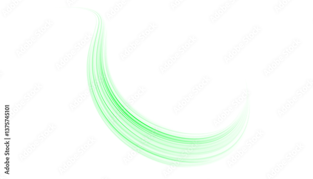 Wall mural png futuristic technological style. png abstract background with speed lines. neon color rays vector