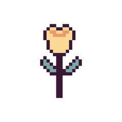 flower retro pretty pixel art