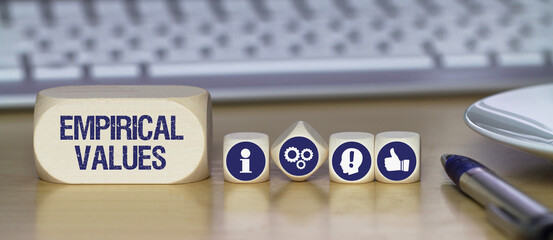 empirical values	
