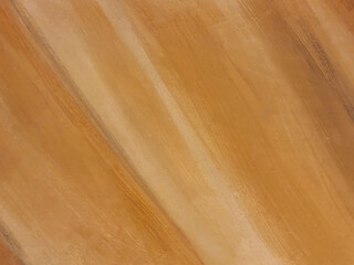 Fototapeta premium Close up of brown gradient paint in different shades, dark brown to light brown color. Diagonal paint pattern. Seamless background texture.