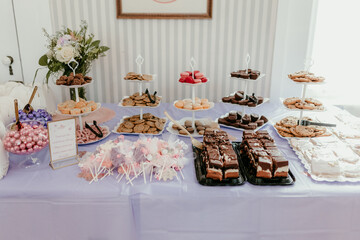 decor table of sweets