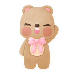 teddy bear with heart