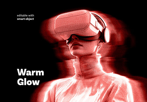 Warm Glow Photo Effect