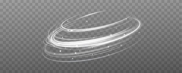 Light white Twirl.Vector eps 10	