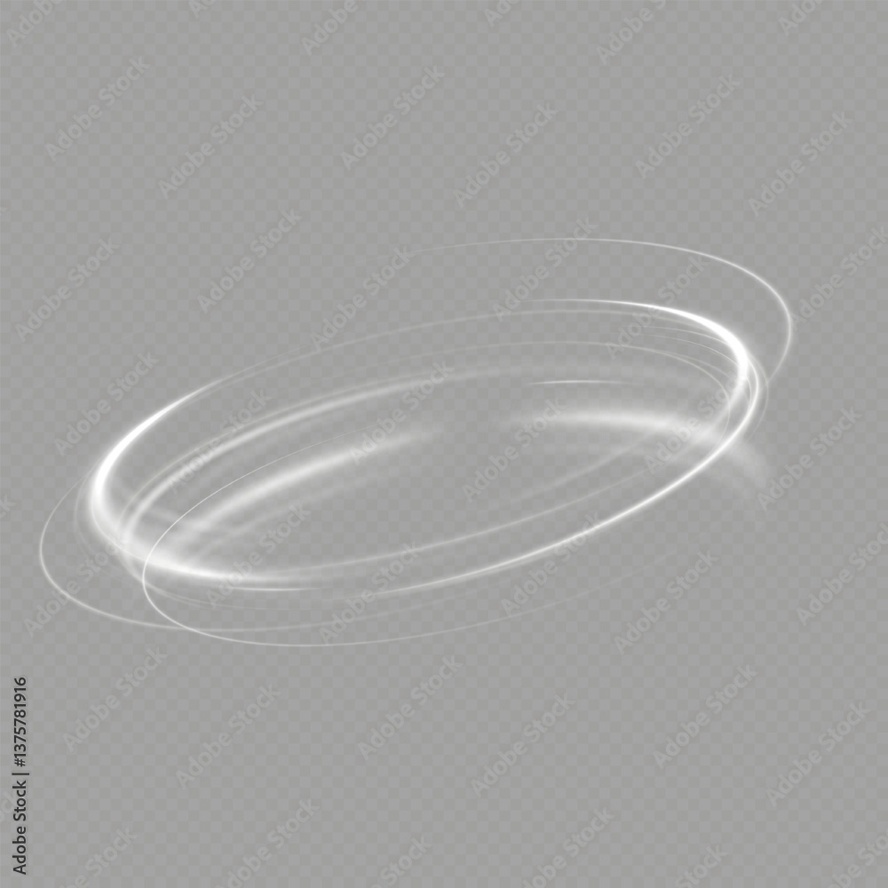 Canvas Prints light white twirl.vector eps 10
