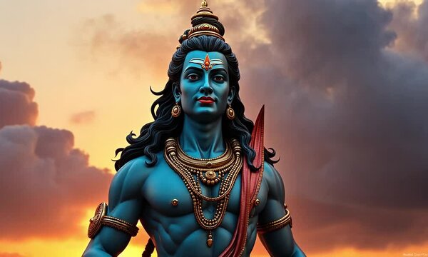 Hindu God Shiva, Divine Representation