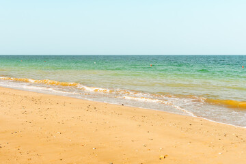 Sunny sandy beach