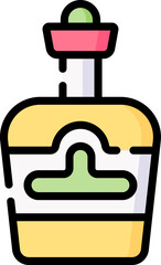 tequila Illustration on a white background