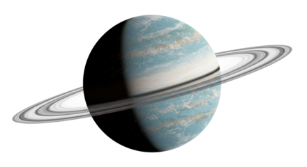 Isolated Saturn Planet with Rings