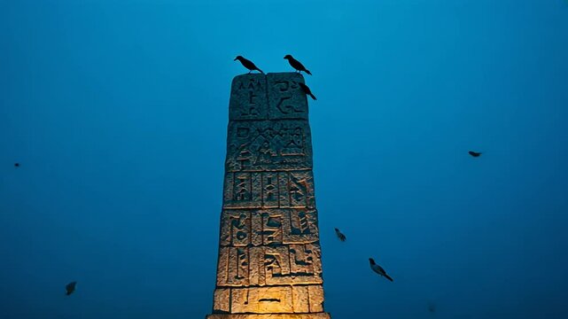 Totem and symbols of Norse mythology.