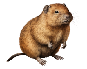 PNG Water Vole rat wildlife animal.