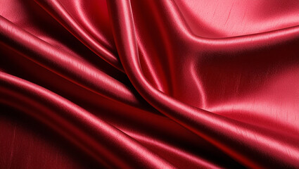 Obraz premium Red Silk Background HD Images & Photos