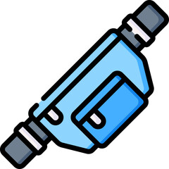 waist bag Illustration on a white background