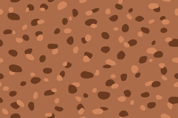 nature seamless soil, ground, dirt pattern- vector illustration