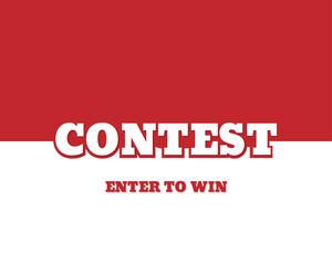 contest red white design vector version of banner background for competition