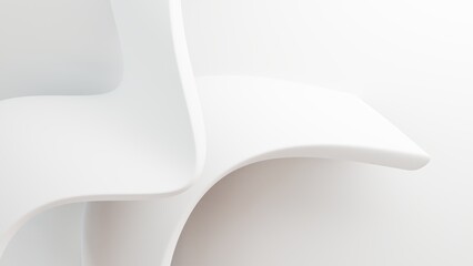 abstract white paper on white background