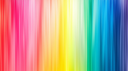 Vibrant rainbow watercolor with fluid gradients and soft transitions, blending pure colors naturally.