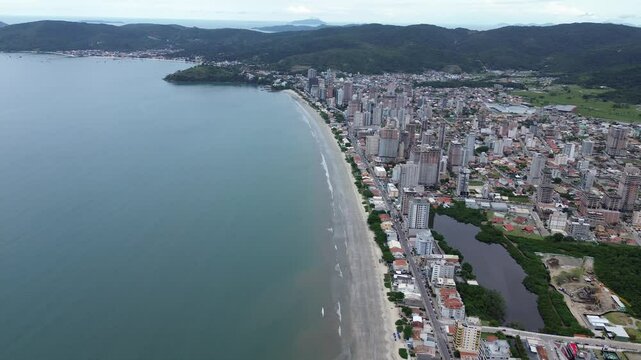 Panoramico da cidade de Porto Belo, Santa Catarina, Brasil