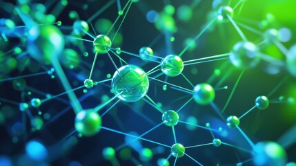 education abstract background with intricate science 