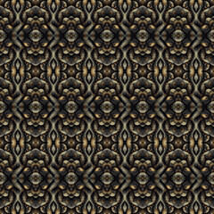 Wild Snake Skin Print Seamless Patterns for Textile Design and Fashion Fabric | Exotic Reptile-Inspired Digital Prints for Clothing, Upholstery