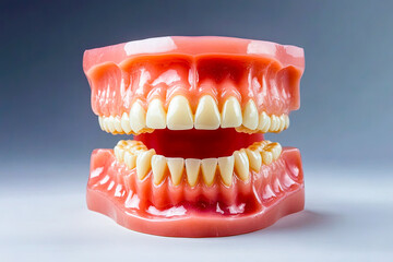 Fototapeta premium Denture Model with Teeth