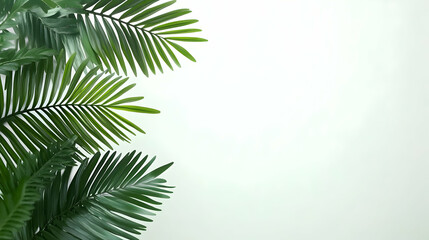 A serene botanical scene with lush vegetation, sunlight, and dew
