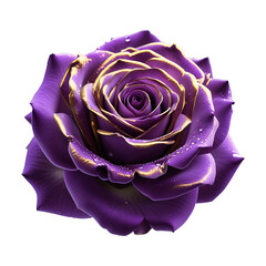 The Timeless Beauty of a Blooming Rose. The Charm of a Perfect Rose.