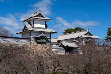 Fototapeta premium 金沢城公園の石川門