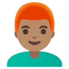 Person with Red Hair
