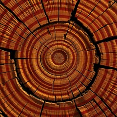 Fototapeta premium abstract background with tree cross-section circles
