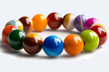 Colorful Beaded Bracelet &ndash; Vibrant Handmade Jewelry Accessory