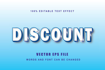 discount text design with whit color