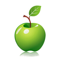 Green Apple Icon