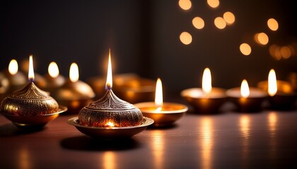 candles in the church