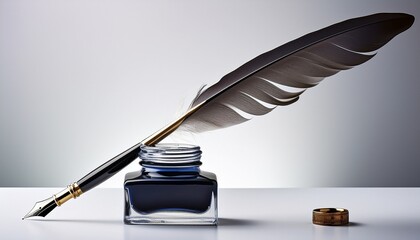 quill and inkwell