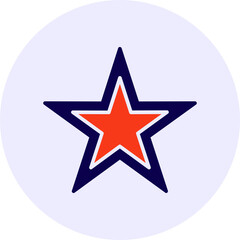 Obraz premium Star Vector Icon